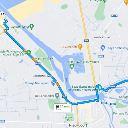 Nwd114 Aangenaam Vakantiehuisje In Voor 6 Personen Nieuwpoort